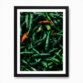 Green Spicyness Art Print