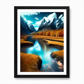 Landscape Wallpapers 8 Art Print