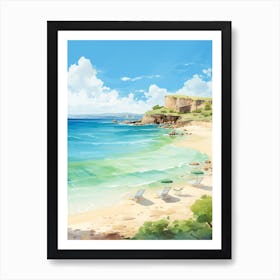 Elafonisi Beach, Crete Greece 2 Art Print