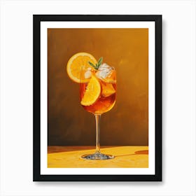 Aperol Spritz Art Print 426 Art Print