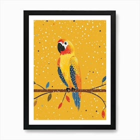 Yellow Macaw 2 Art Print