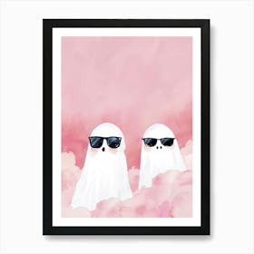 Ghosts In The Clouds Art Print