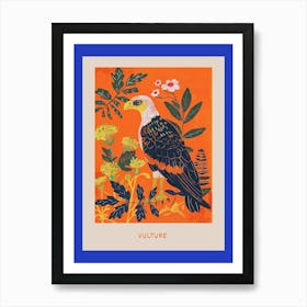 Spring Birds Poster Vulture 1 Art Print