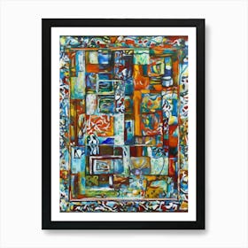 Abstract Painting 924 Art Print