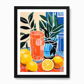 Oranges Art Print