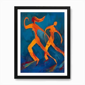 Dancers 1 Art Print