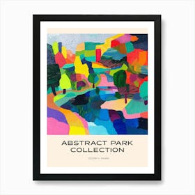 Abstract Park Collection Poster Gorky Park Moscow Russia 1 Art Print