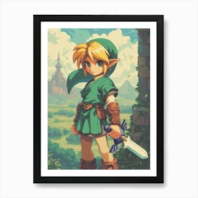 Legend Of Zelda. Breath Of The Wild 3 Art Print