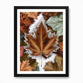 Autumn Leaves 4 Art Print