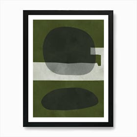 Contemporary forms 2 Art Print