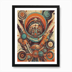 Saturn 4 Art Print