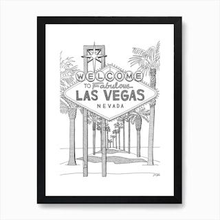 Vegas 1 Art Print