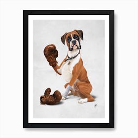 The Boxer (Wordless) Art Print