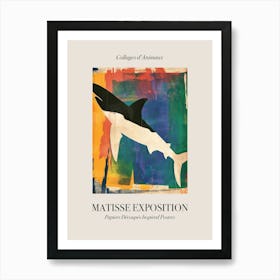 Shark 3 Matisse Inspired Exposition Animals Poster Art Print