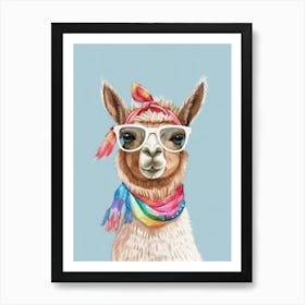 Llama 4 Art Print