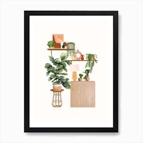 Plant Room Art Print