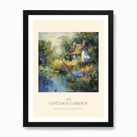 Flower Symphony Cottage Garden Poster 8 Art Print