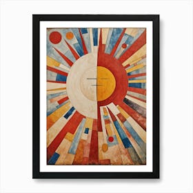 Sunburst no1 Art Print