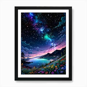 Night Sky 15 Art Print