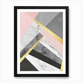 Geometric textures 5 2 Art Print