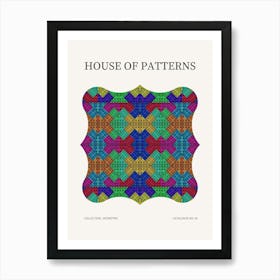 Geometric Pattern Poster 26 Art Print