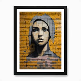 Portrait Of A Woman 35 Art Print