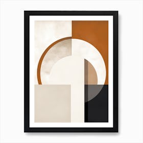 Abstract Geometric Bauhaus Art Print