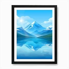 Mountain Landscape 18 Art Print