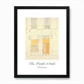 Palermo The Book Nook Pastel Colours 2 Poster Art Print