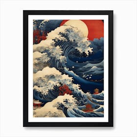 Great Wave Off Kanagawa Art Print