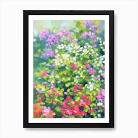 Kalanchoe Thyrsiflora Impressionist Painting Art Print