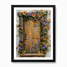 Garden Doors 3 Art Print