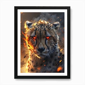 Cheetah 55 Art Print