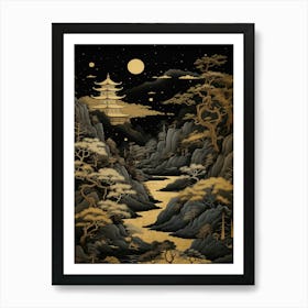 Asian Landscape 77 Art Print