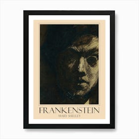 Classic Literature Art - Frankenstein Art Print