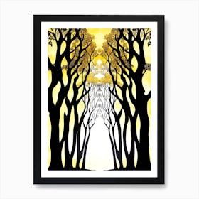 Forest Of Trees 3 Art Print