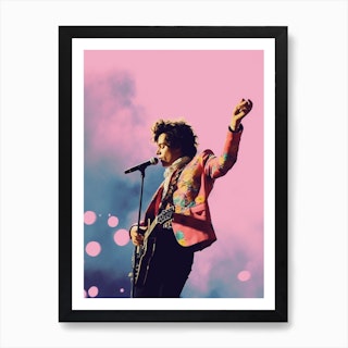 Harry Styles Love On Tour 1 Art Print by Print Cult - Fy