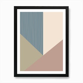 Boho Abstract Three Art Print