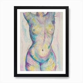 Sketched - 8 Art Print