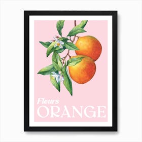 Orange Art Print