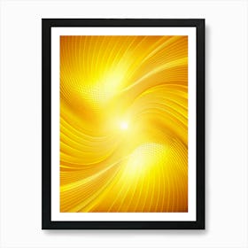 Yellow Abstract Background No Text (3) 1 Art Print