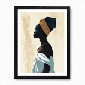 Boho Odyssey |The African Woman Series Art Print