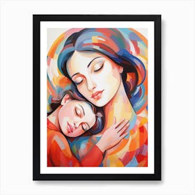 Mother's Halo by OLena Art Poster