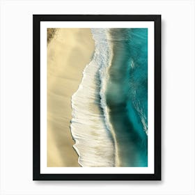 Sand And Surf Art Print