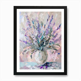 A World Of Flowers Lavender 1 Painting Art Print