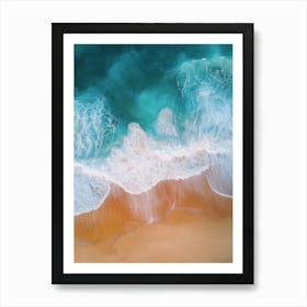 Aerial View Of The Ocean 3 Art Print