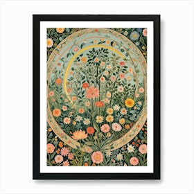 Flower Garden Art Print