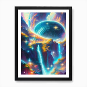 Fantasy Dreamscape 3 Art Print