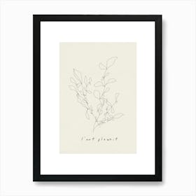 Vie Simple No 29 Art Print