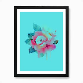 Watercolor Flower 3 Art Print